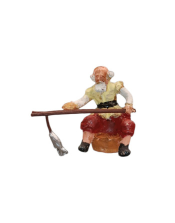 Pastor pescador miniatura...