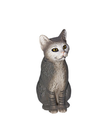 Gato sentado miniatura para...