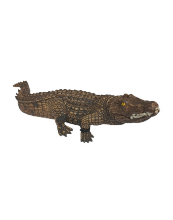 Animales de plástico cocodrilo