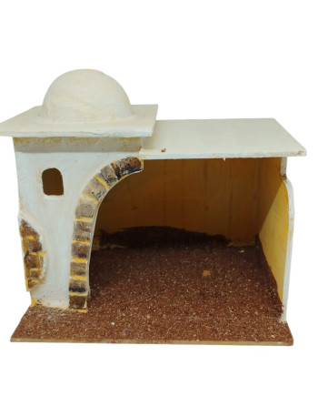 Portal de belén miniatura