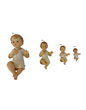 Niño Jesús en resina
