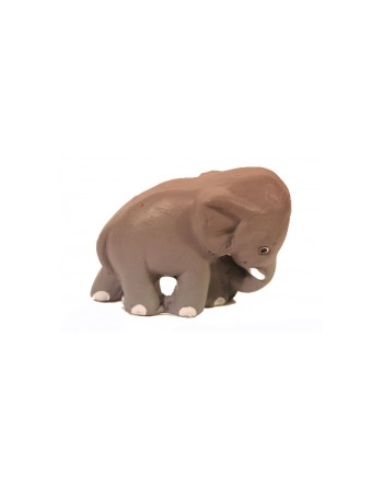 Elefante de barro en 4 cm. GR95.