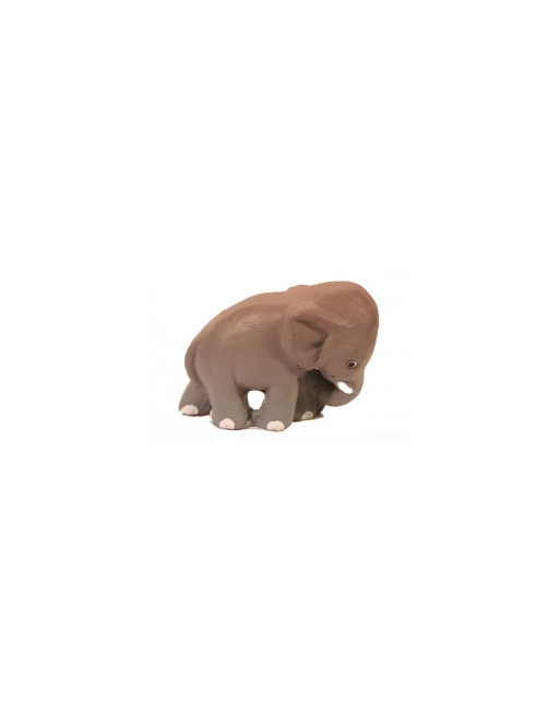 Elefante de barro en 4 cm. GR95.