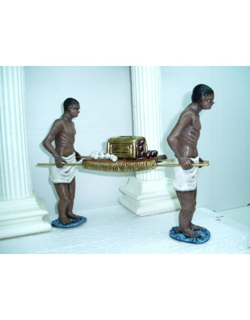 Grupo esclavos con carga barro lienzado 15-20-25 cm. 15.5975.