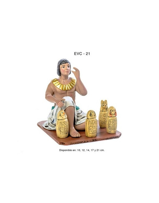 Egipcio vendiendo cerámica. EVC2110