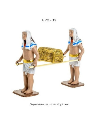 Grupo dos Egipcios con cofre. ECP128