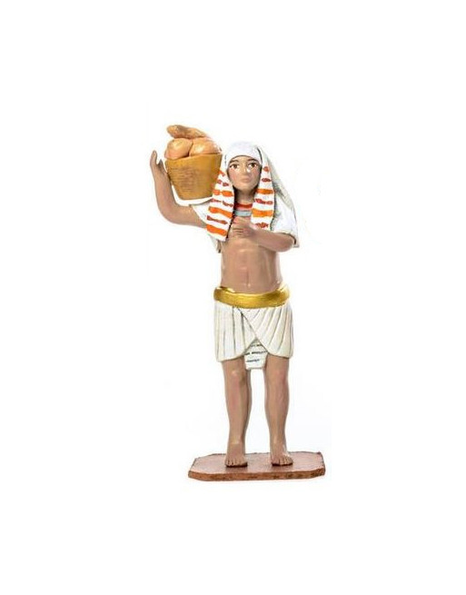 Egipcio con cesto de pan. EGT58