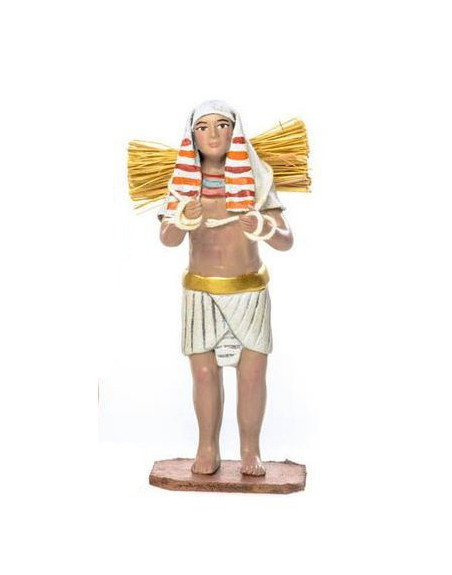 Egipcio con leña a la espalda. EGT108