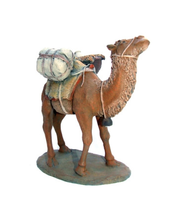 Camello con cestos