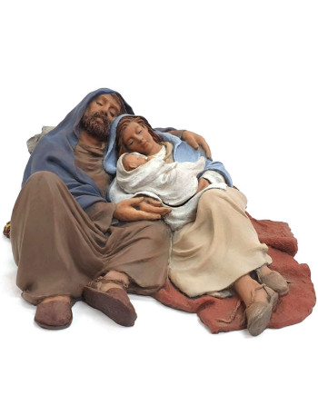 María y José dormidos. Montserrat Ribes. 17 cm. 350.