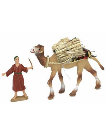 Camellero con camello 7 cm.
