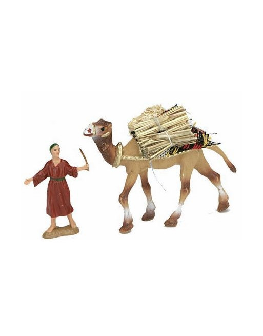 Camellero con camello plástico 7 cm. P31618-1.
