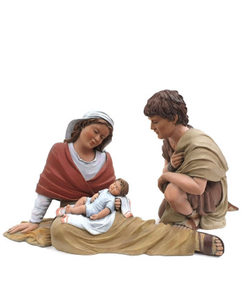 Virgen con niño. 50 cm. Montserrat Ribes. 086