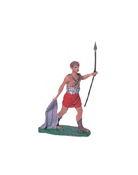 Gladiador con red plástico 7 cm. 07138.