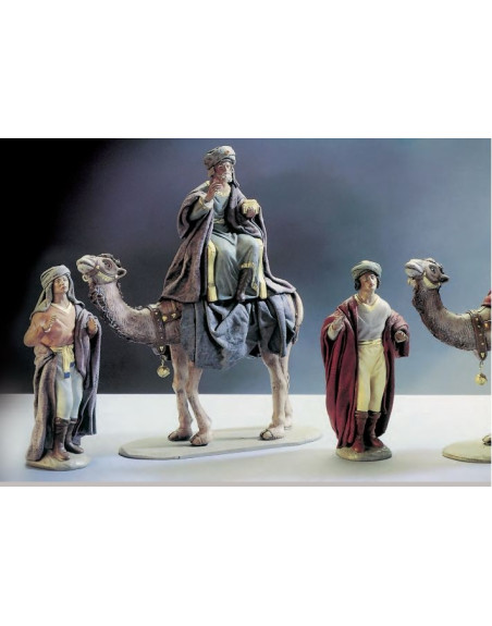 Reyes a camello con manos de plomo. 19303.