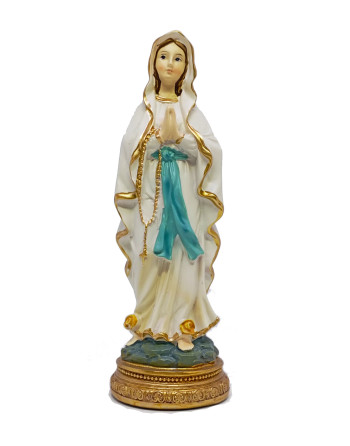 Virgen de Lourdes 15cm.