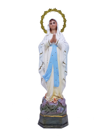 Figura Virgen de Lourdes.