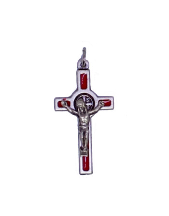 Cruz de San Benito roja.